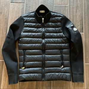 Moncler dupe puffer knit jacket